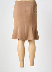Jupe mi-longue marron VERTIGO pour femme seconde vue