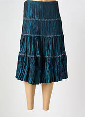 Jupe mi-longue vert VERTIGO pour femme seconde vue