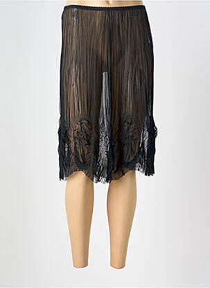 Jupon /Fond de robe noir DECA pour femme