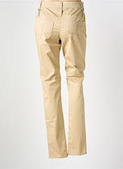 Pantalon slim beige AVENTURES DES TOILES pour femme seconde vue