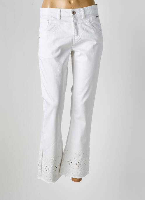 Jeans bootcut taille normale taille normale blanc CREAM femme