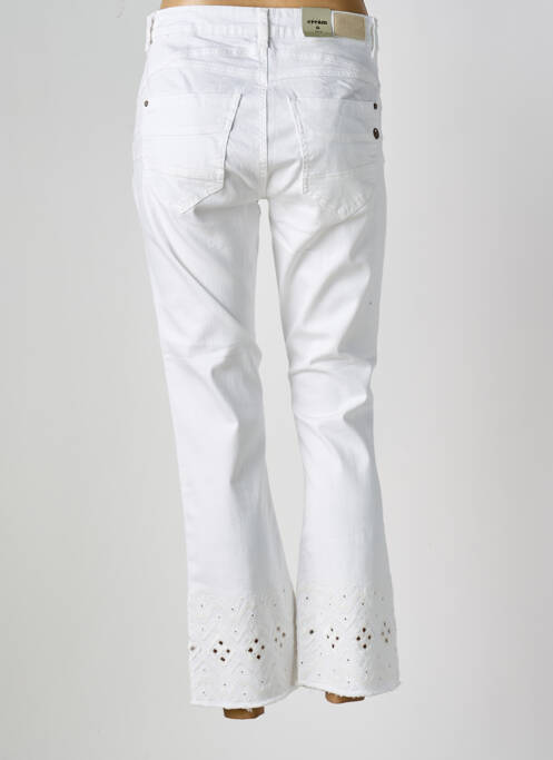 Jeans bootcut taille normale taille normale blanc CREAM femme