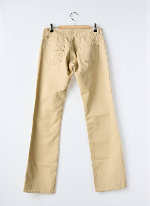 Jeans coupe droite beige E&L pour femme