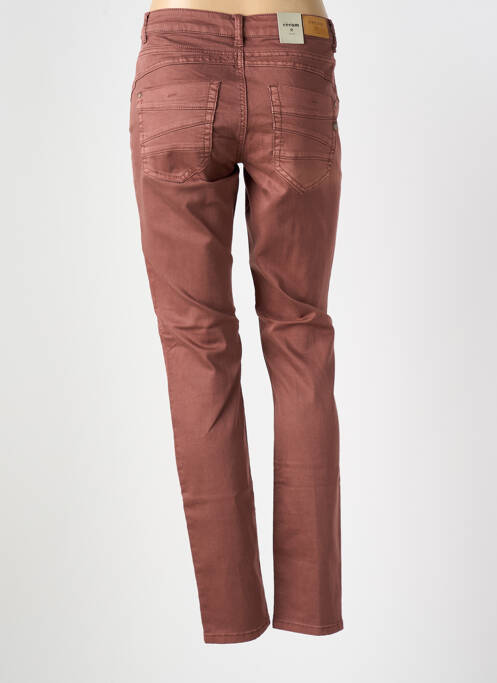 Jeans coupe slim rose CREAM femme