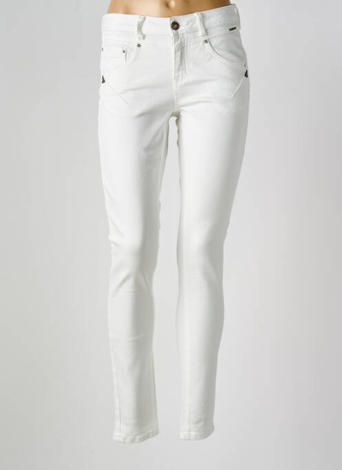 Jeans skinny blanc CREAM pour femme