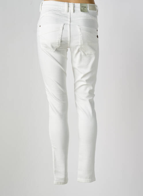 Jeans skinny blanc CREAM pour femme