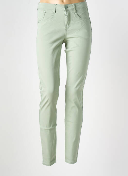 Jeans skinny vert CREAM pour femme