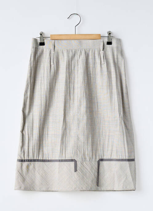 Jupe mi-longue gris ROSA ROSAM pour femme