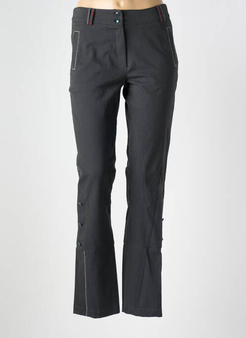 Pantalon chino gris AVENTURES DES TOILES pour femme