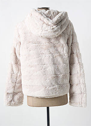 Manteau court capuche a capuche gris TRUSSARDI JEANS femme