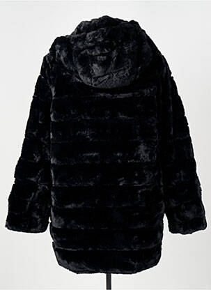 Manteau court capuche a capuche noir TRUSSARDI JEANS femme