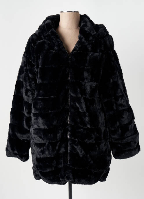 Manteau court noir TRUSSARDI JEANS femme