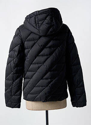 Doudoune manches longues a capuche noir TRUSSARDI JEANS femme