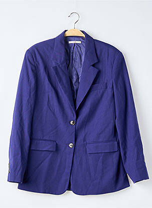 Blazer fausses poches bleu HOD femme