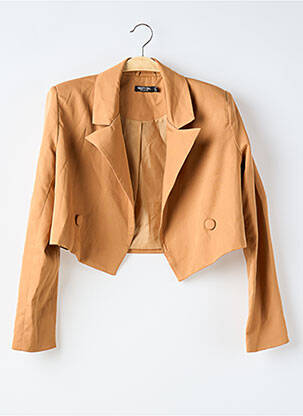 Blazer coupe cintrée marron NASTY GAL femme