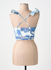 Top bleu H&M pour femme seconde vue