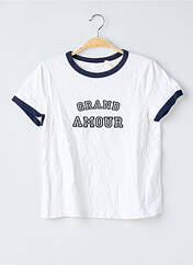 T-shirt blanc GRACE & MILA pour femme seconde vue