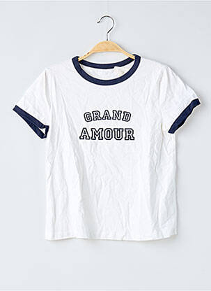 T-shirt blanc GRACE & MILA pour femme