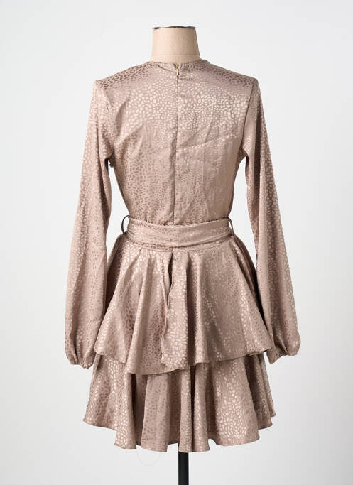 Robe mi-longue marron ZACK pour femme