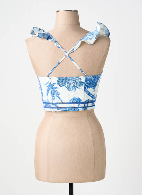 Top bleu H&M femme