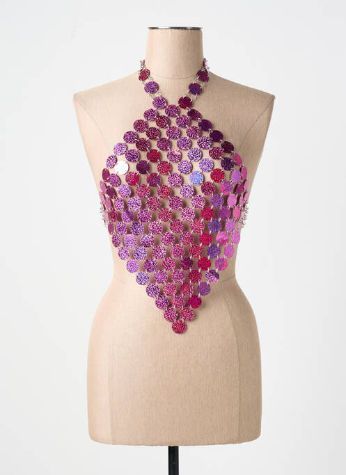 Top rose BOOHOO pour femme