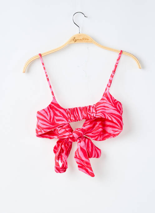 Top rose H&M pour femme