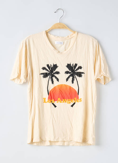 T-shirt beige LOVELY PEPA BY ALEXANDRA PEREIRA pour femme