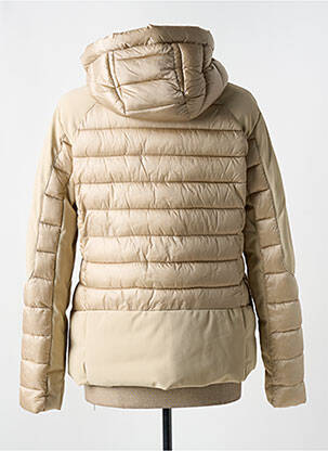 Doudoune poches a capuche beige TRUSSARDI JEANS femme