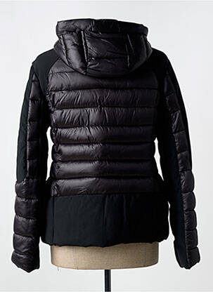 Doudoune manches longues a capuche noir TRUSSARDI JEANS femme