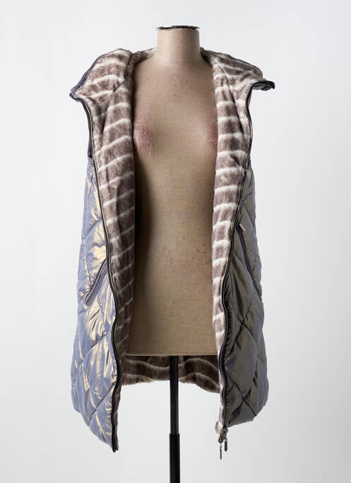 Doudoune gris TRUSSARDI JEANS pour femme