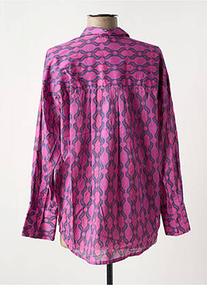 Chemisier coupe cintrée manches longues rose HARRIS WILSON femme