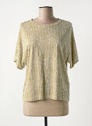 T-shirt imprimé fantaisie manches courtes vert HARRIS WILSON femme