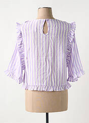Blouse violet YERSE pour femme seconde vue