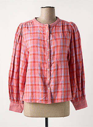 Chemisier orange LA PETITE ETOILE pour femme