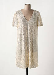 Robe courte beige GRACE & MILA pour femme seconde vue