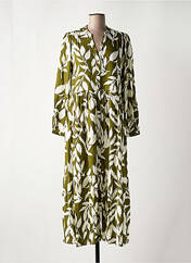 Robe longue vert LA PETITE ETOILE pour femme seconde vue