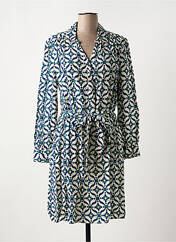 Robe mi-longue bleu LA PETITE ETOILE pour femme seconde vue