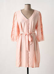 Robe mi-longue rose DES PETITS HAUTS pour femme seconde vue