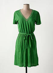 Robe mi-longue vert DES PETITS HAUTS pour femme seconde vue