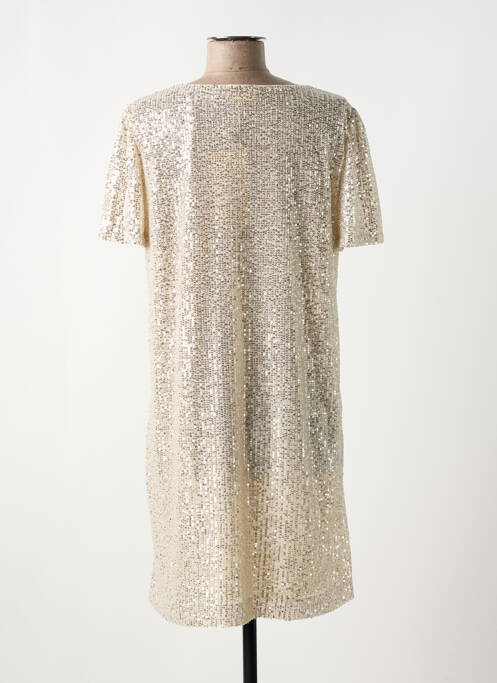 Robe courte beige GRACE & MILA pour femme