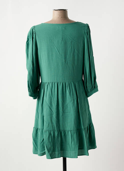 Robe courte vert DES PETITS HAUTS pour femme