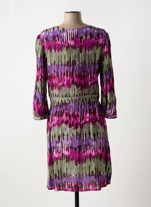 Robe courte violet LA PETITE ETOILE pour femme