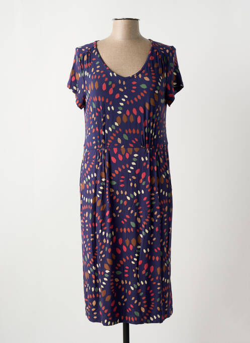 Robe mi-longue bleu WHITE STUFF pour femme