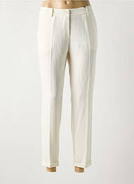 Pantalon chino fermeture zippée sous rabat boutonné taille normale beige PAKO LITTO femme