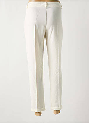 Pantalon chino fermeture zippée sous rabat boutonné taille normale beige PAKO LITTO femme