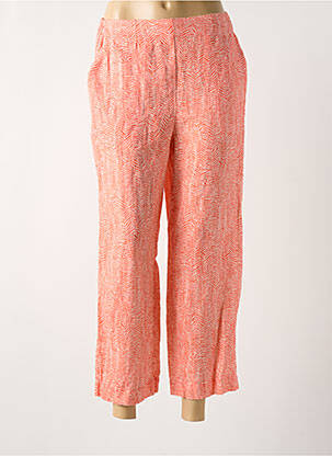 Pantalon 7/8 taille élastique taille normale orange HARRIS WILSON femme