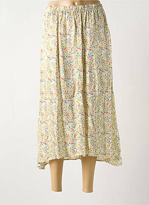 Jupe longue tissage crêpe beige HARRIS WILSON femme