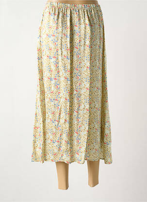 Jupe longue tissage crêpe beige HARRIS WILSON femme