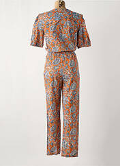 Combi-pantalon orange YERSE pour femme seconde vue