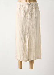 Jupe longue beige HARRIS WILSON pour femme seconde vue